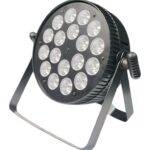 פאר לד 18x8 RGBW גוף שחור מאוורר מושתק,דגם  E-Par 18B