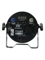 ⁦פאר לד 18x8 RGBW גוף שחור מאוורר מושתק,דגם  E-Par 18B⁩ – תמונה ⁦2⁩