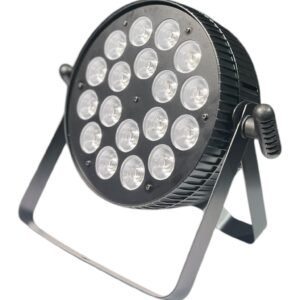 פאר לד 18x8 RGBW גוף שחור מאוורר מושתק,דגם  E-Par 18B