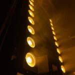 פנס סאן סטריפ מקצועי 10x50w כולל אפקט DTR מדגם Sunny 1050