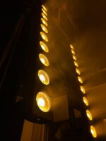 פנס סאן סטריפ מקצועי 10x50w כולל אפקט DTR מדגם Sunny 1050